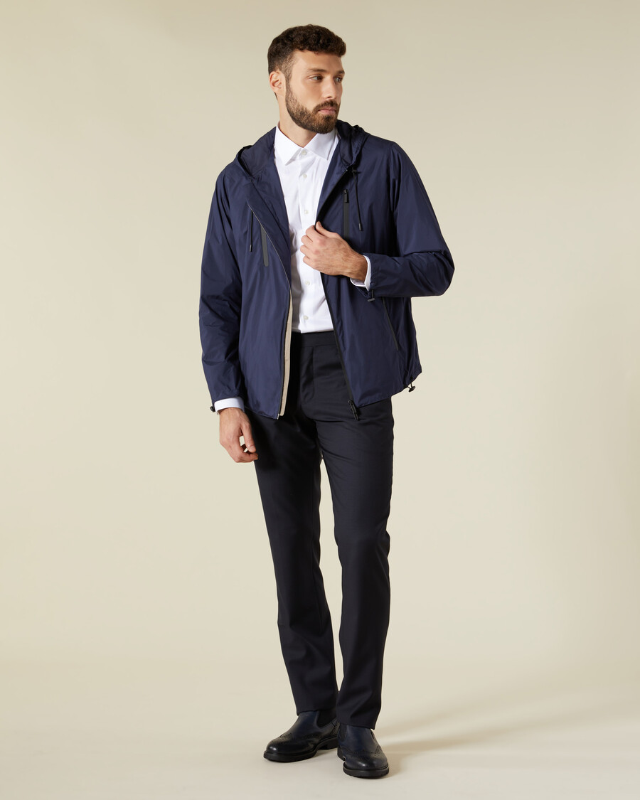 hooded parka