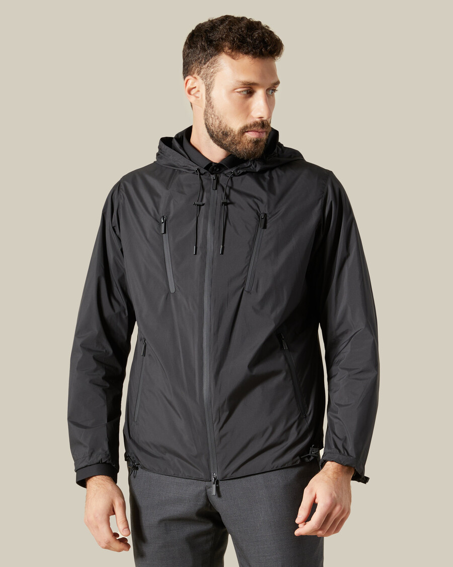 hooded parka