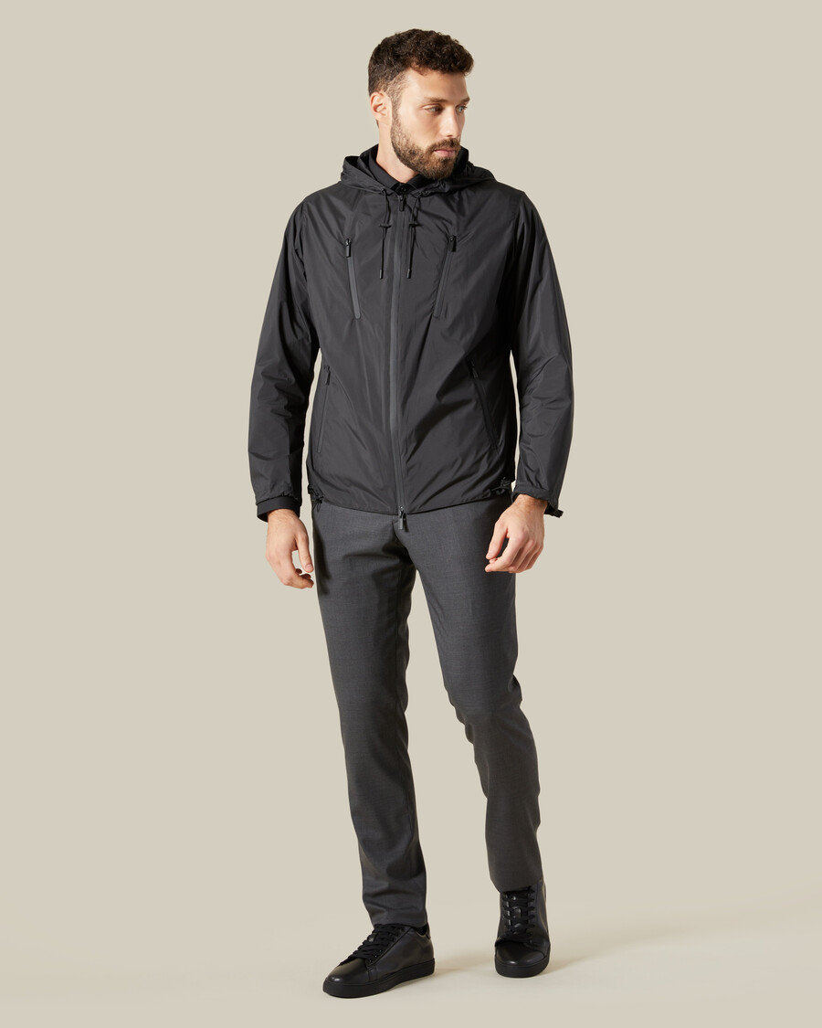 hooded parka
