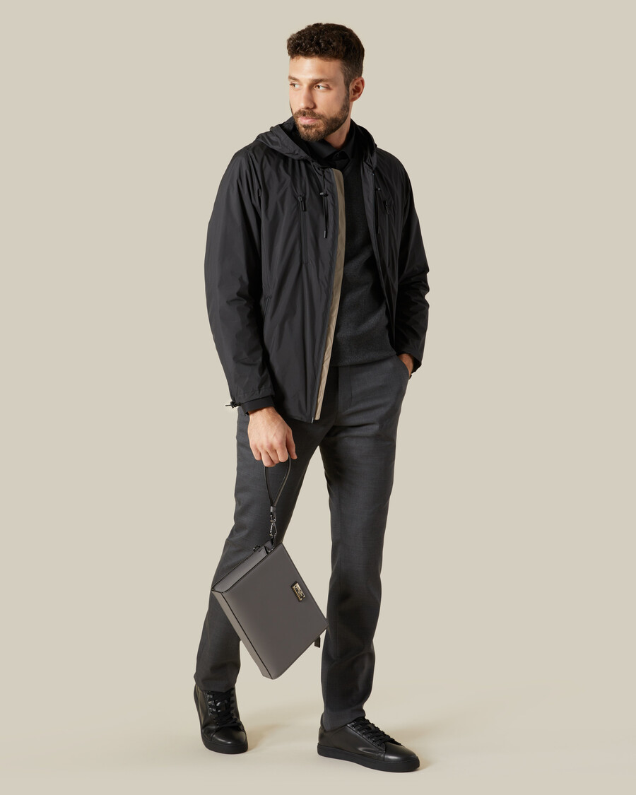 hooded parka