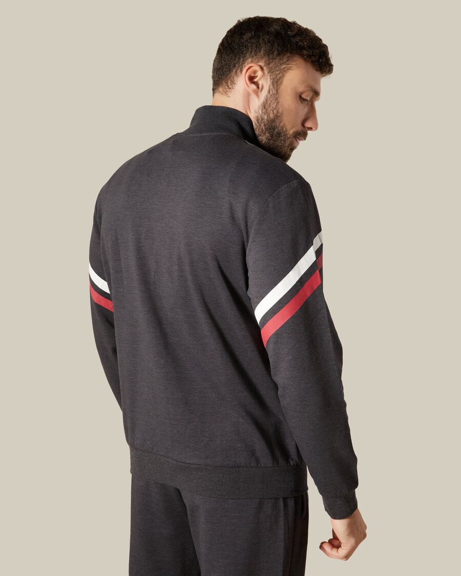 two-striped track jacket