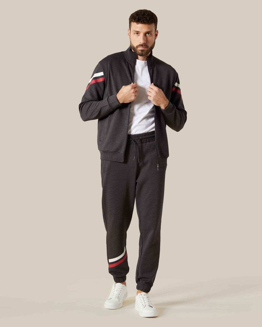 two-striped track jacket