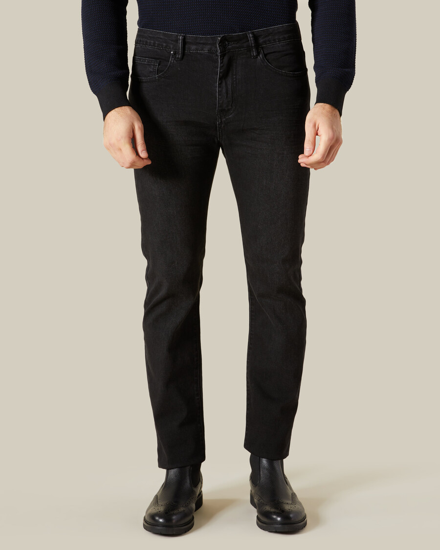 regular fit denim jeans