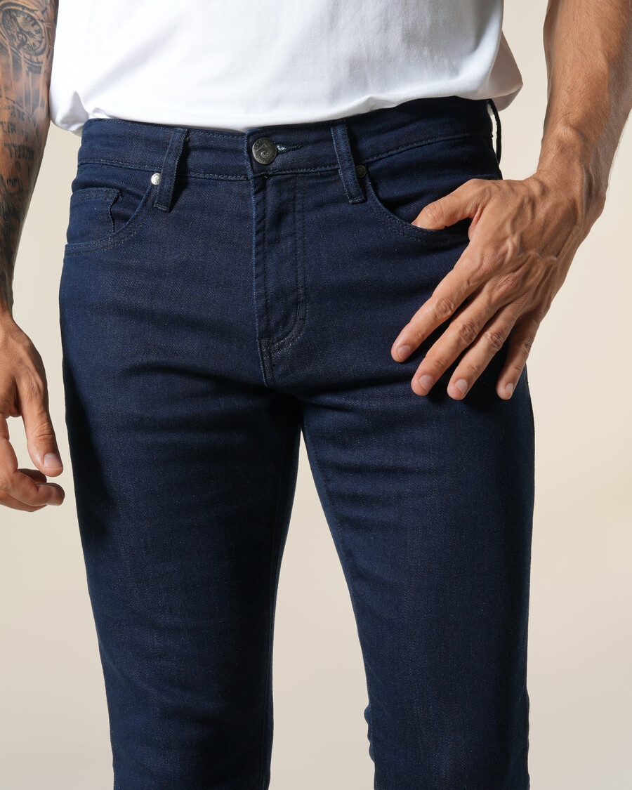 slim fit denim jeans
