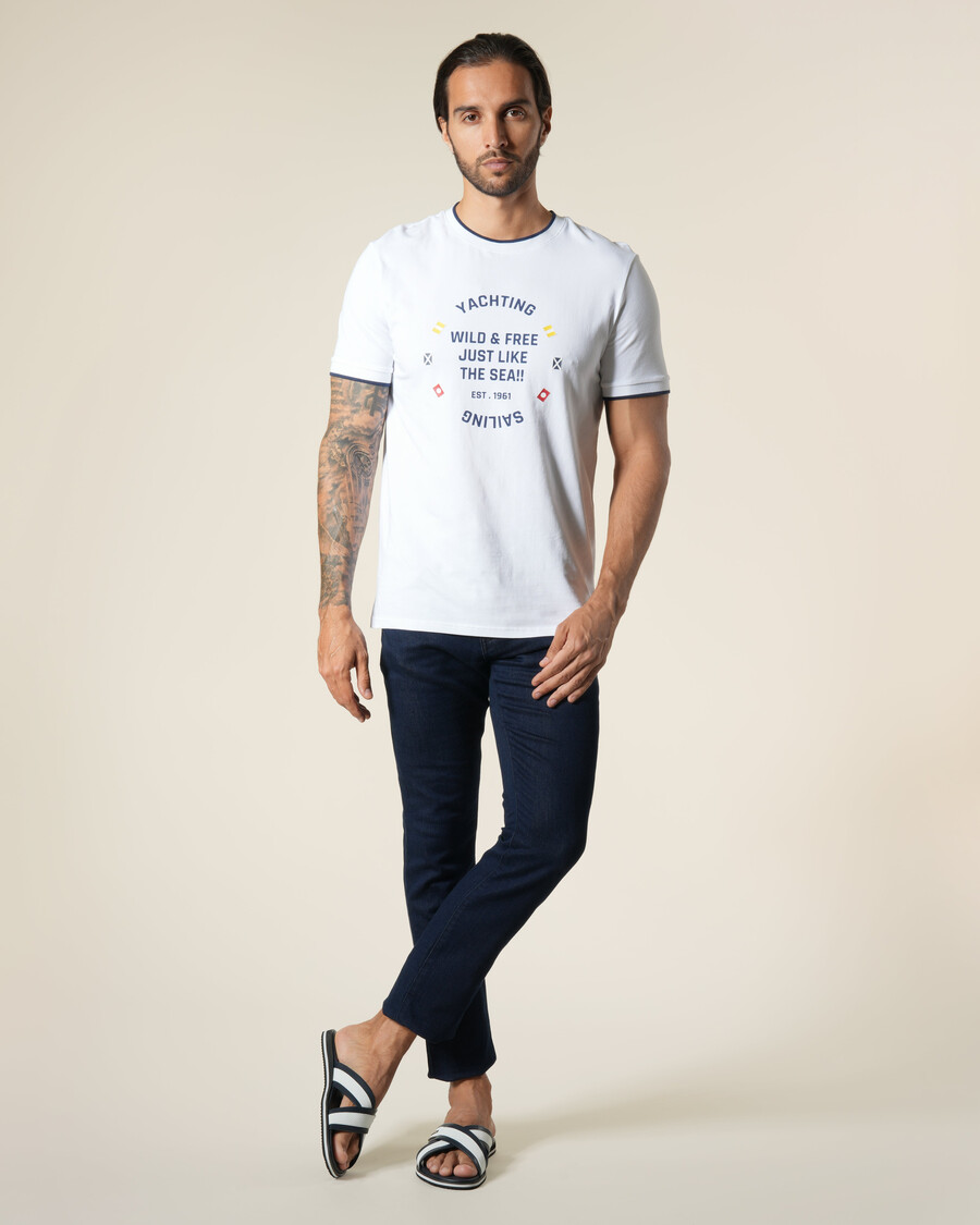 slim fit denim jeans