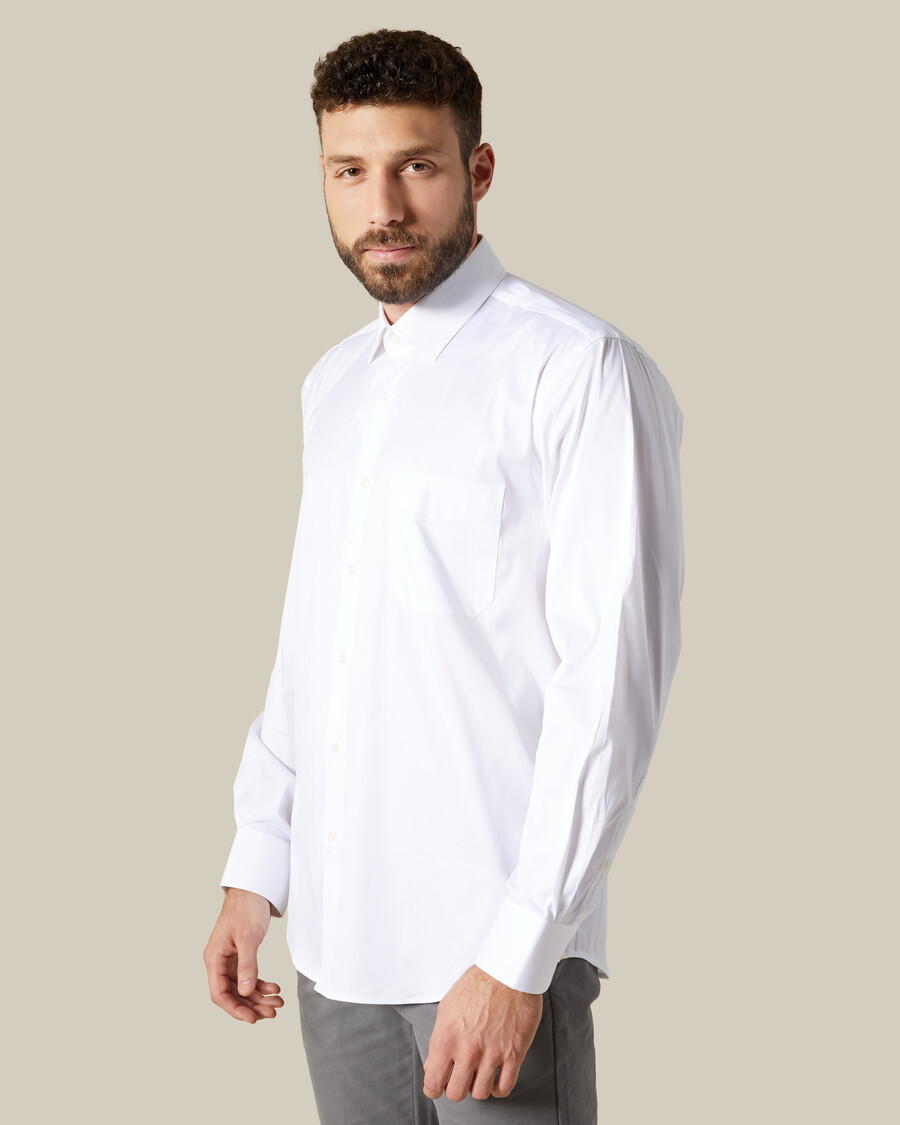 regular fit pocket shirt