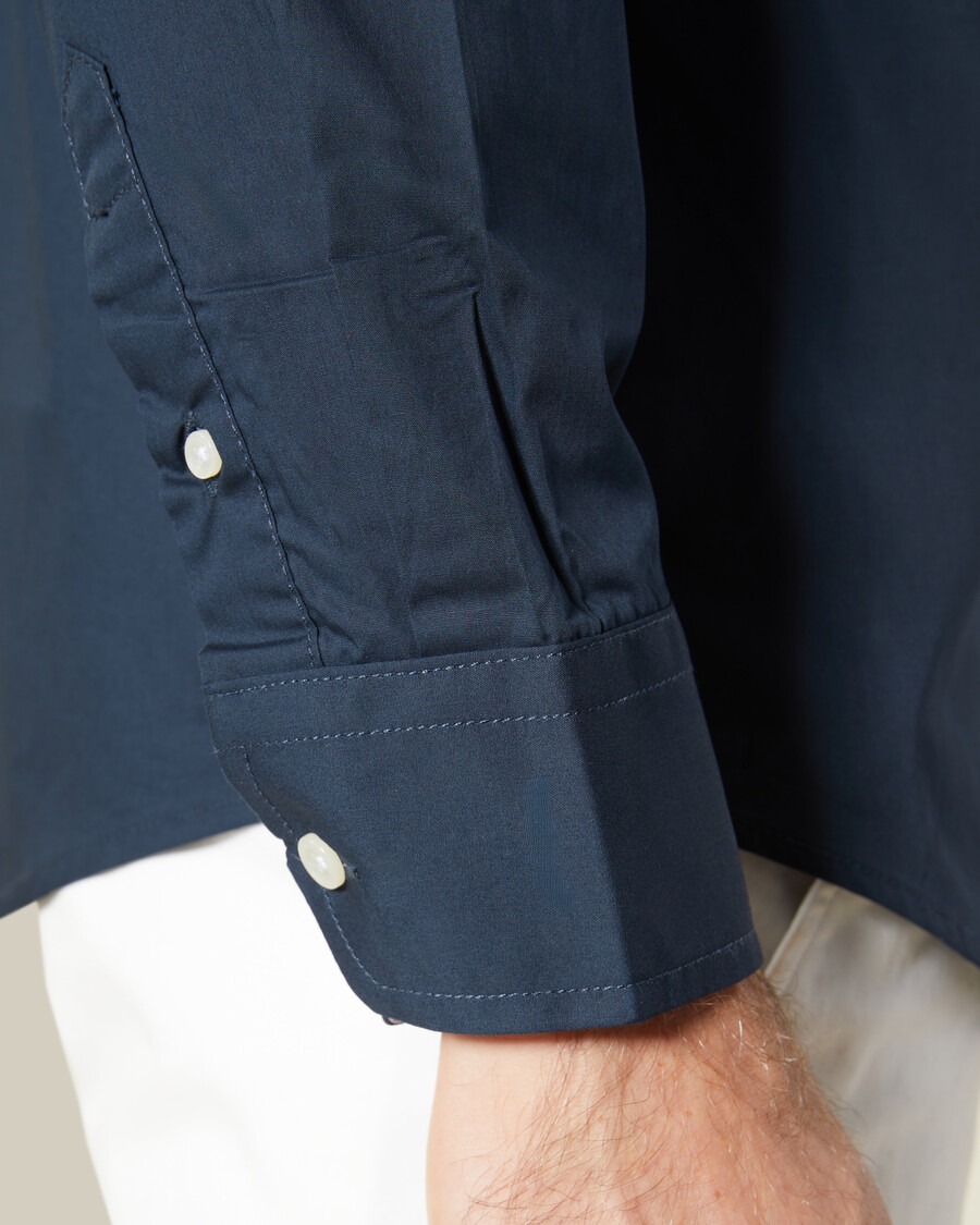 patched chest shirt