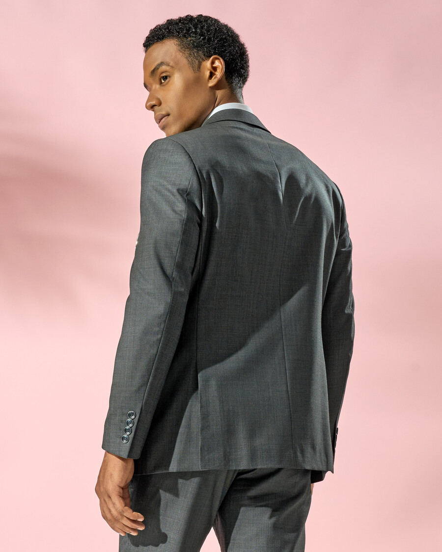 grey slim fit suit