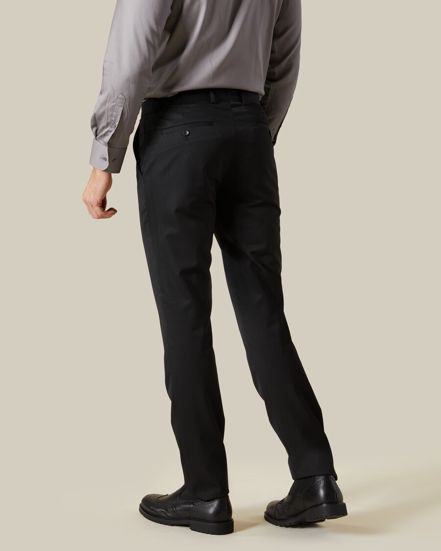 slim fit formal trousers