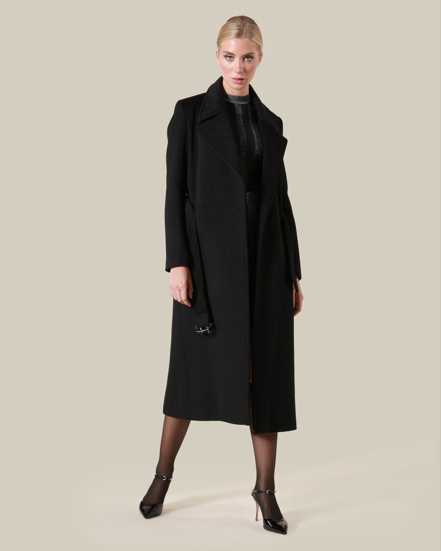 belted midi coat
