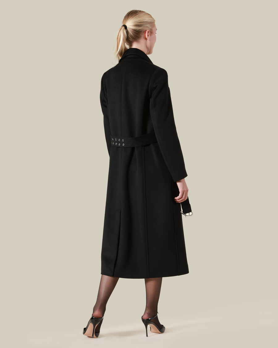 belted midi coat