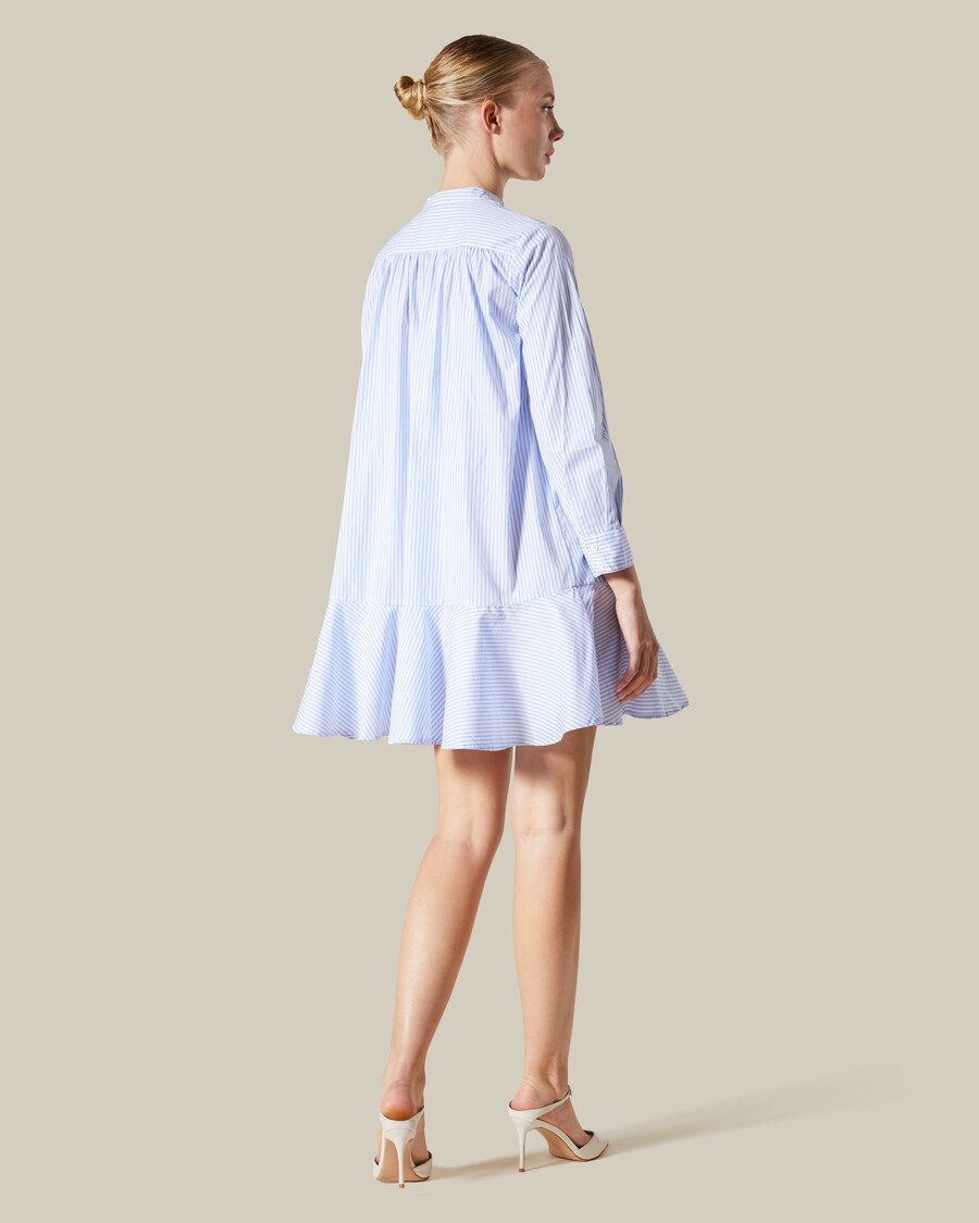 striped tent dress