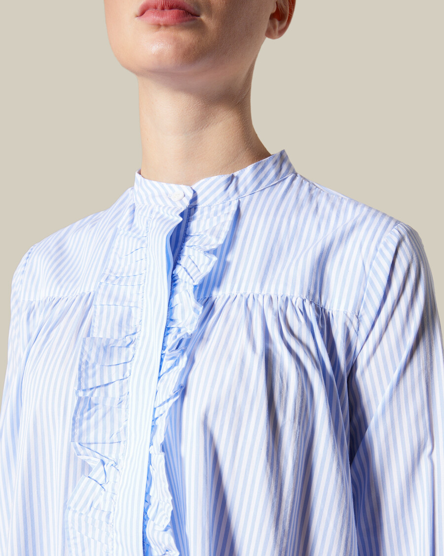 striped tent dress