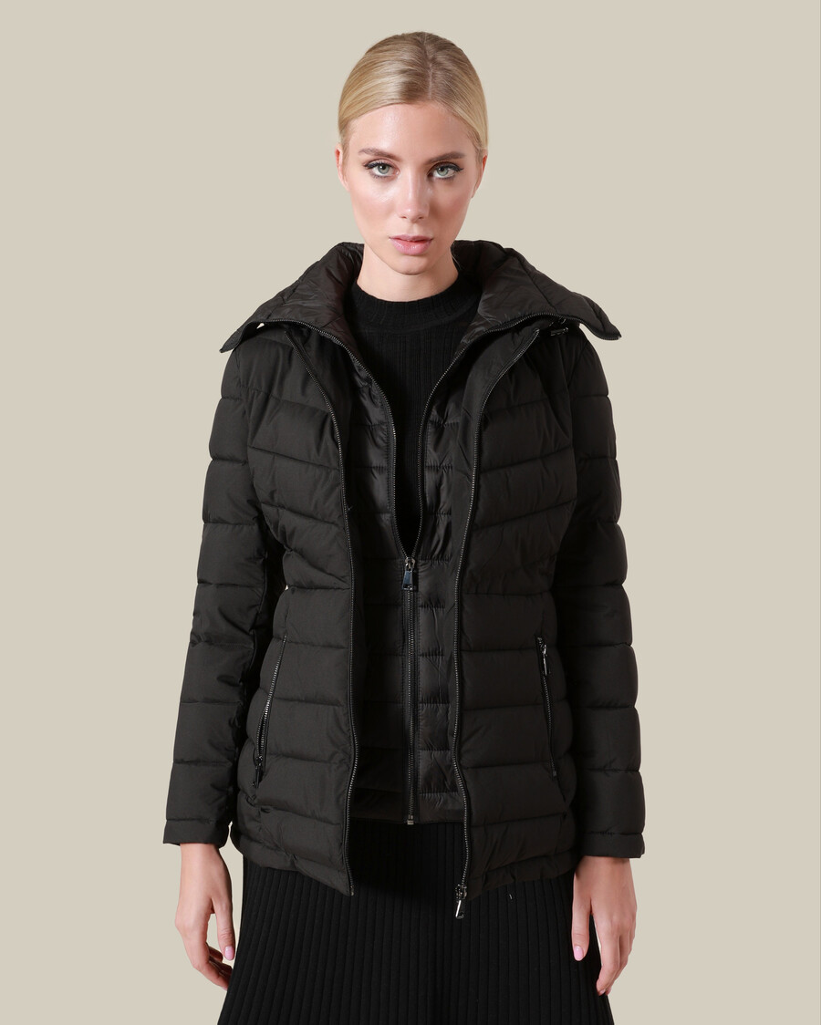 quilted puffer jacket