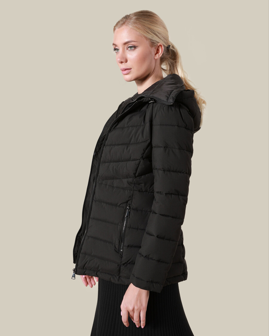 quilted puffer jacket
