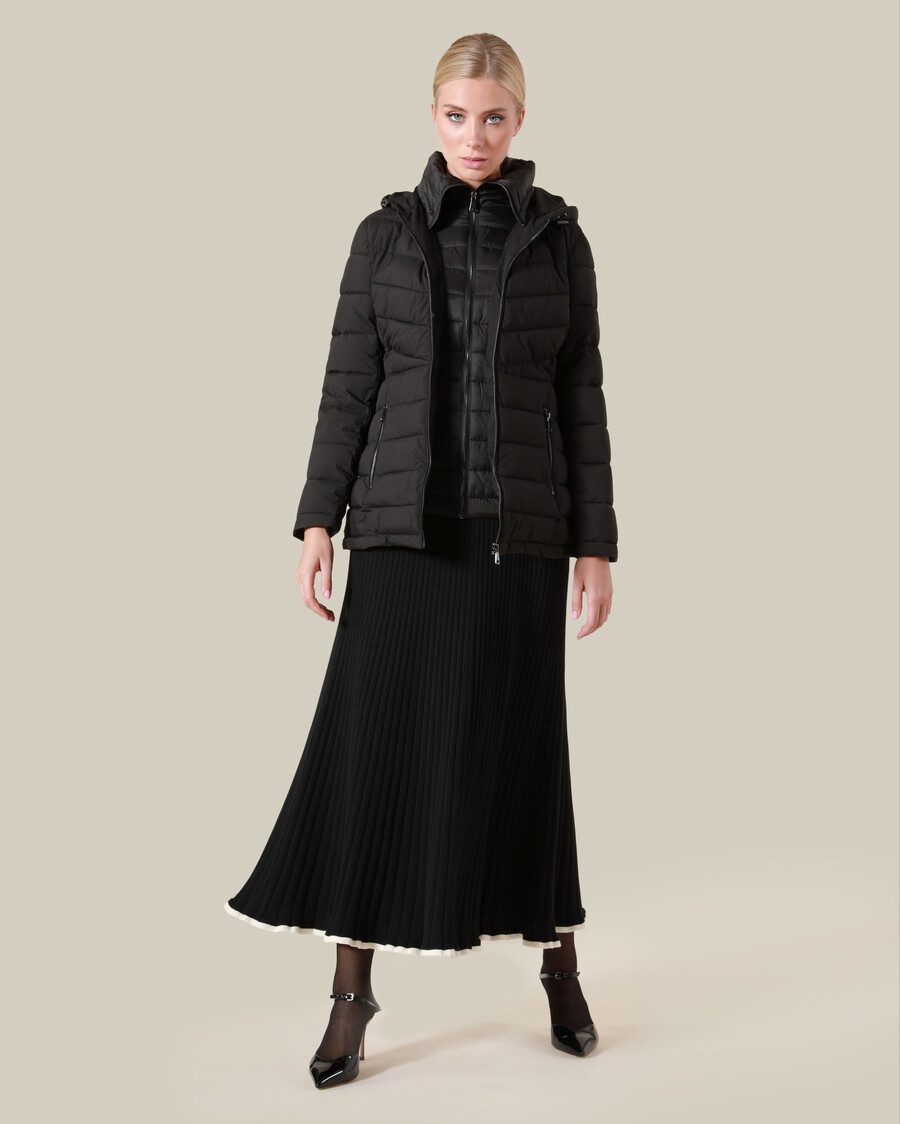 quilted puffer jacket