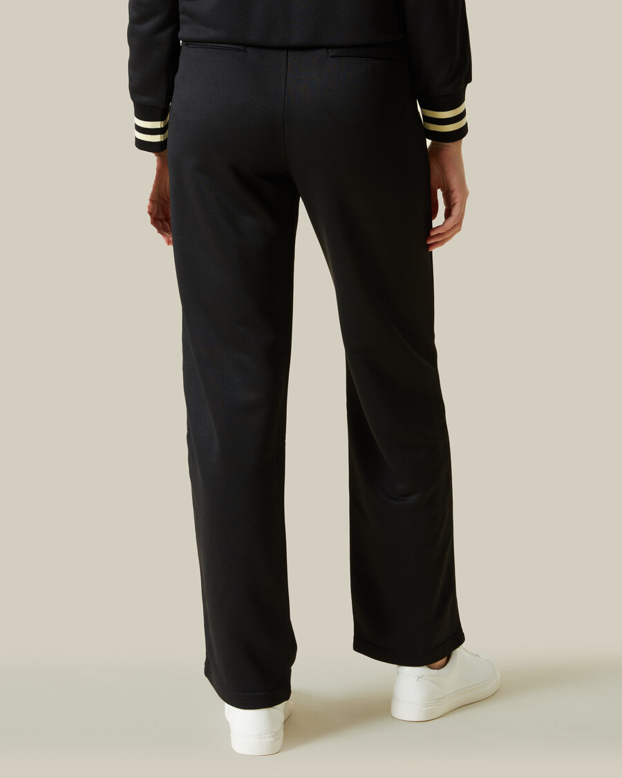 striped trims tracksuit set