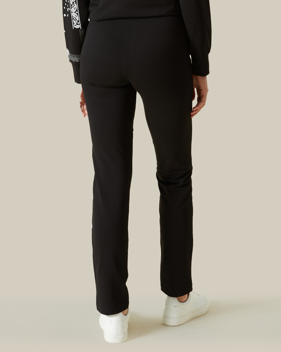 paisley accented tracksuit set