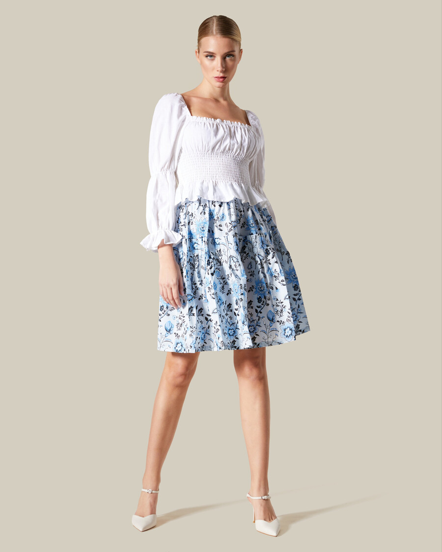 tiered sleeve top