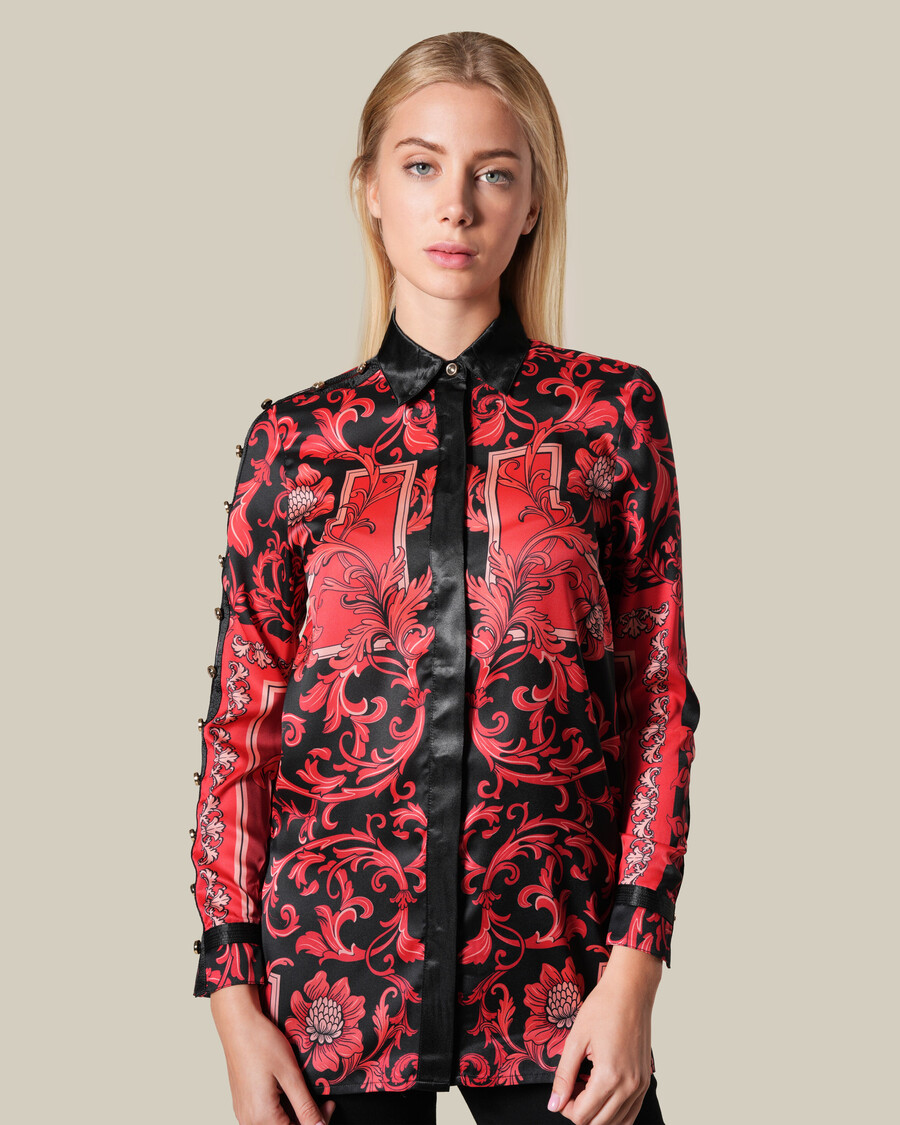 floral baroque shirt