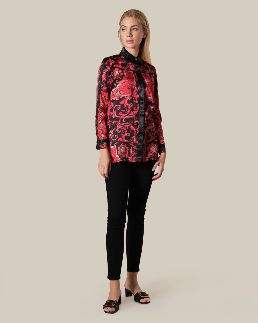 floral baroque shirt