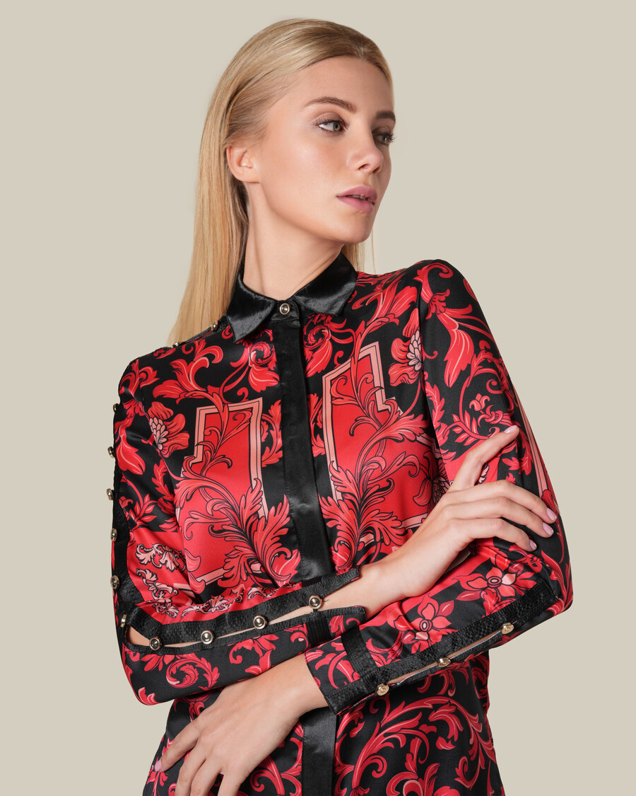 floral baroque shirt