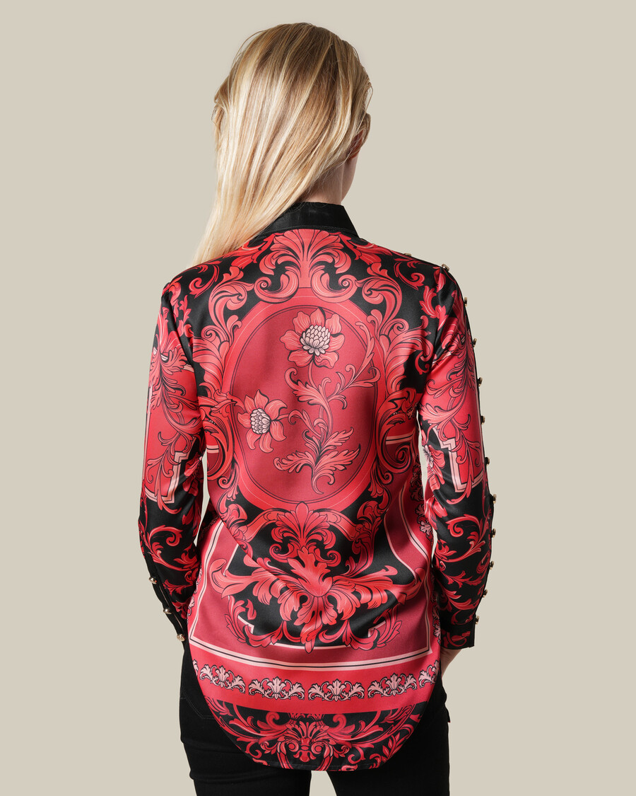 floral baroque shirt