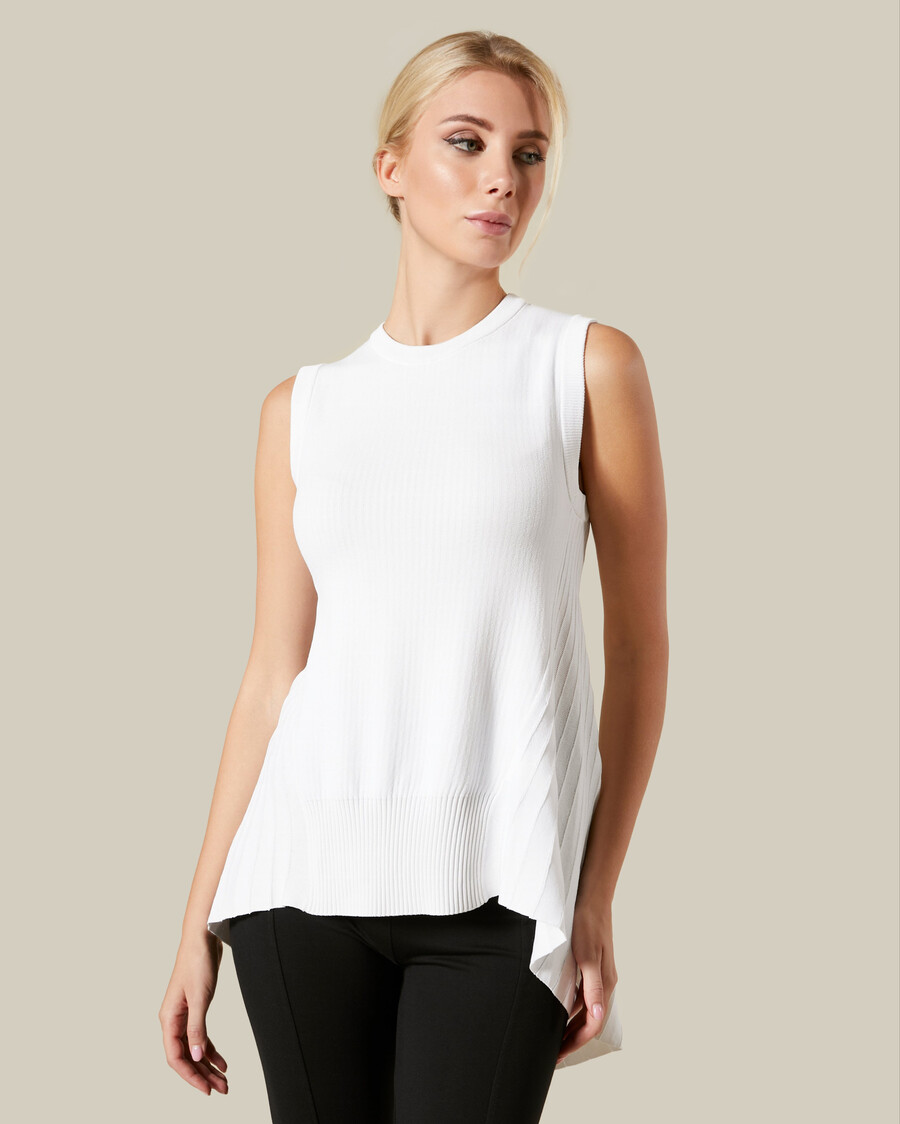 a-line knitted top