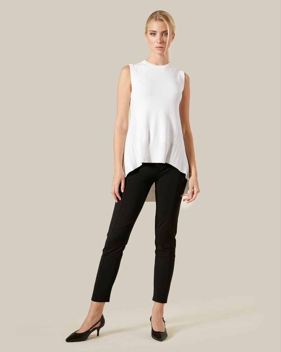 a-line knitted top