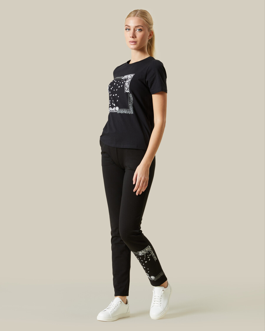 paisley printed t-shirt