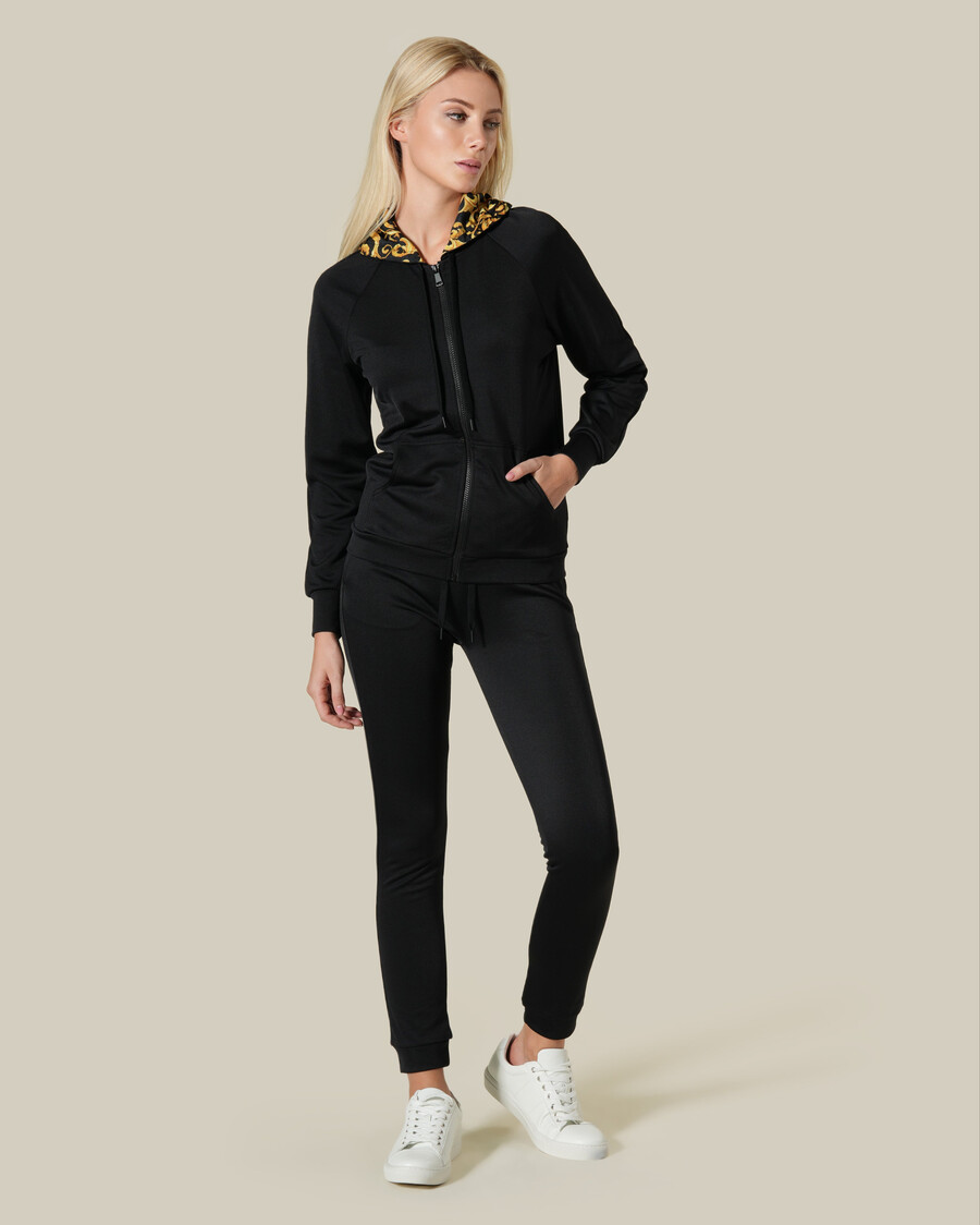 baroque zip-up tracksuit