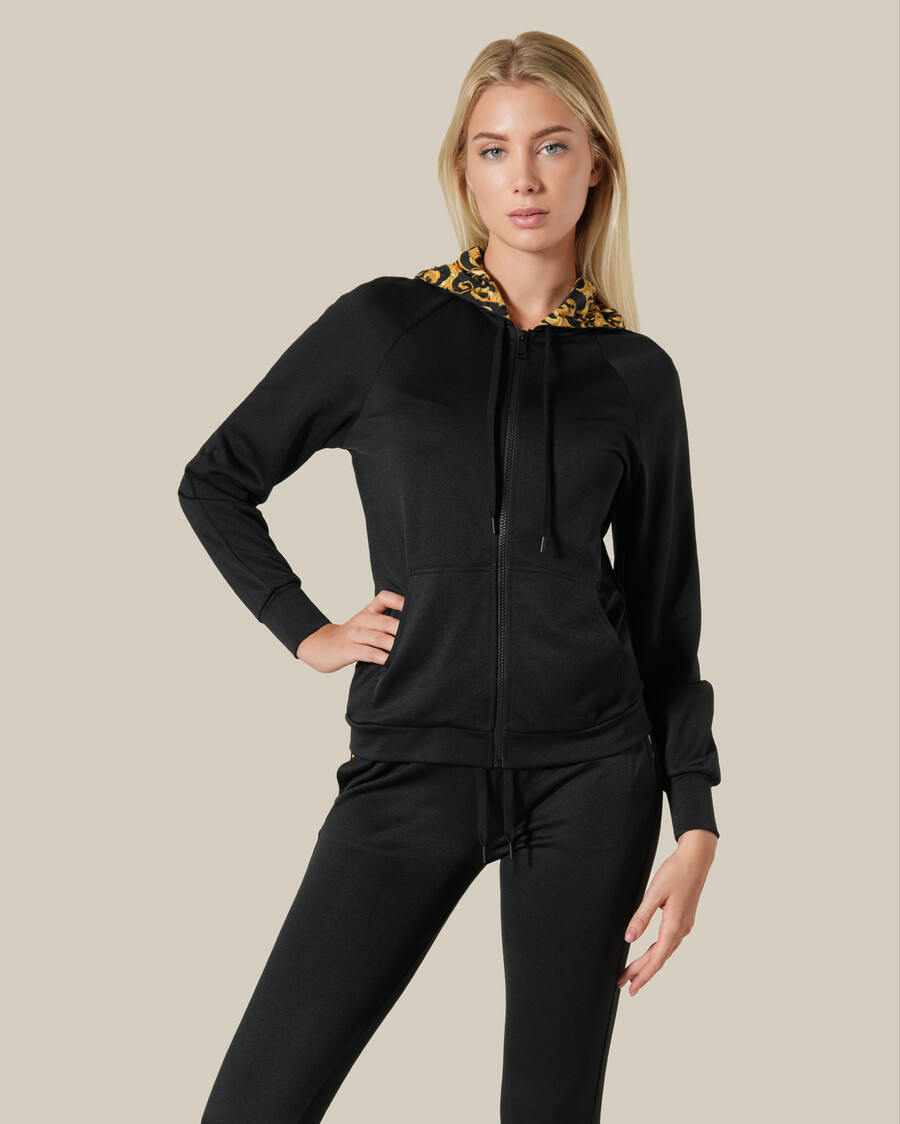baroque zip-up tracksuit