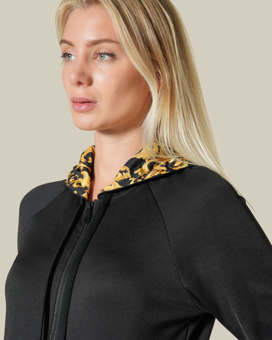 baroque zip-up tracksuit